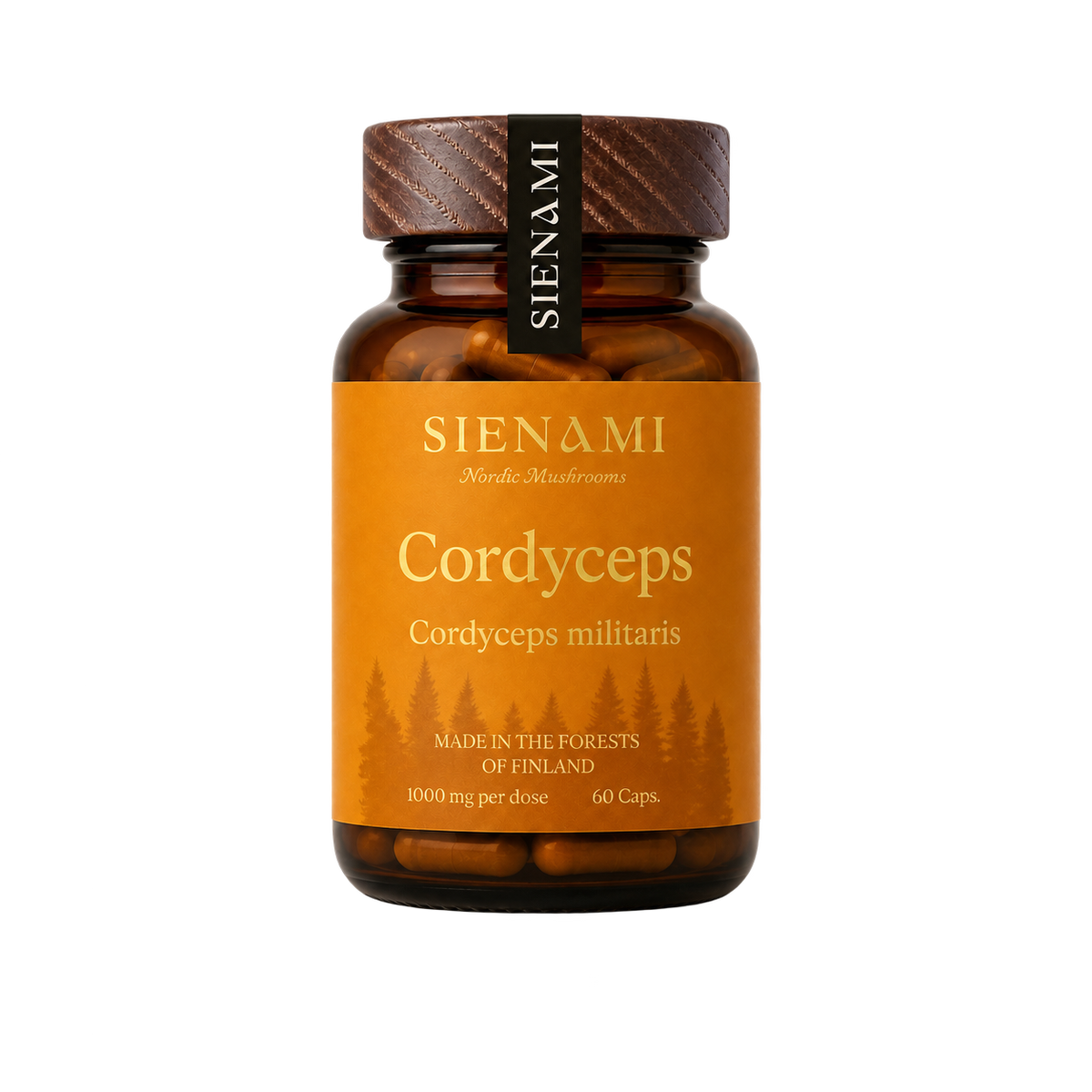 Cordyceps Double Extract Capsules 60 Caps (only outside of EU sales)