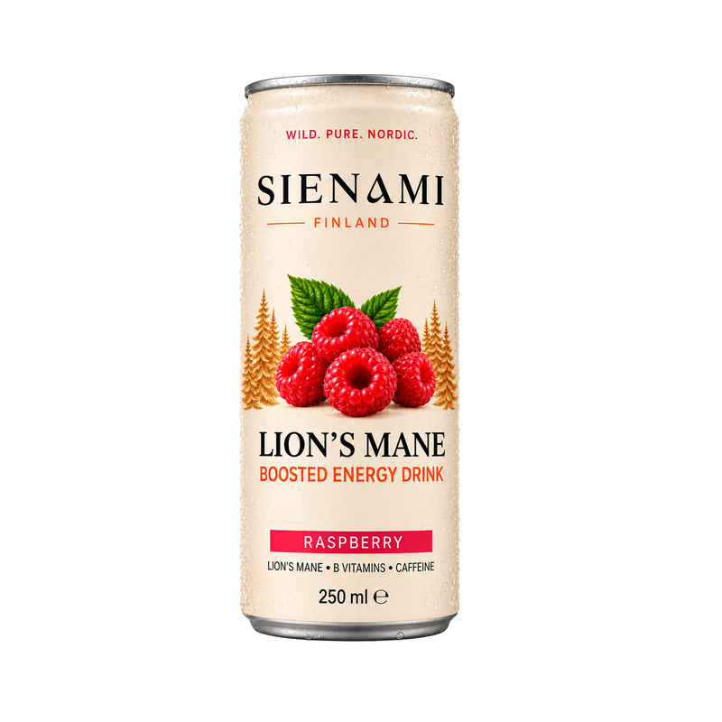 Lion’s Mane Energy Drink — Clean Energy. Clear Focus. Zero Crash.