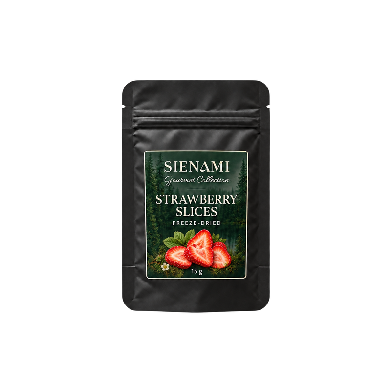 Freeze-Dried Strawberry Slices — 15 g